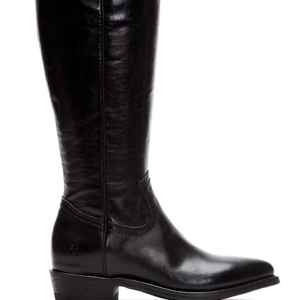 Frye Billy Inside Zip Tall Black 8.5